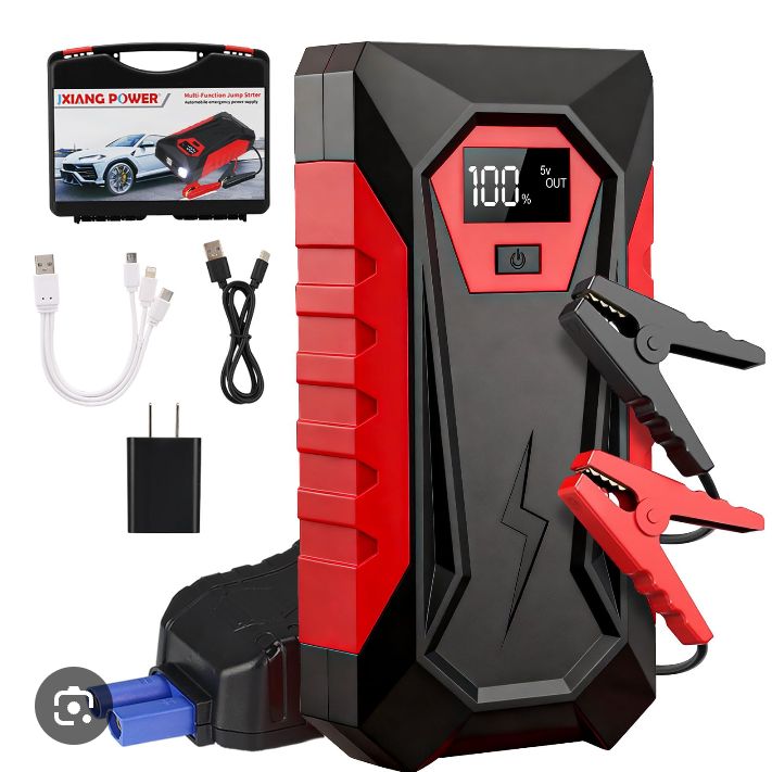 🚗 Jumper + Compresor Portátil