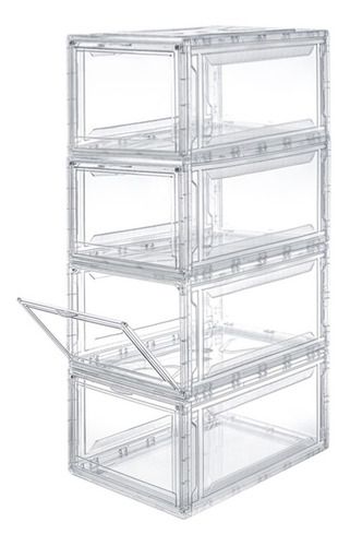 Caja de Zapatos Transparente  (10 UND X CAJA )