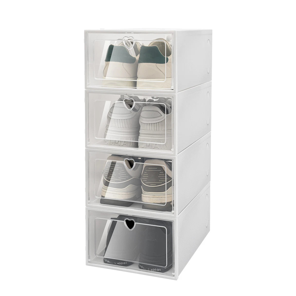 Caja Organizadora se Zapatos Transparente